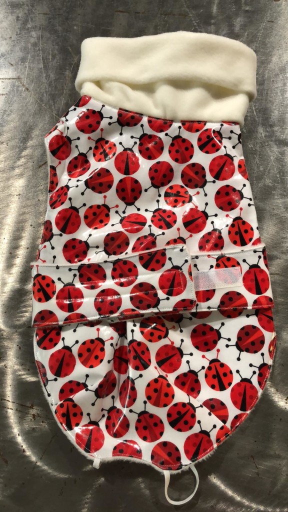 IMPERMEABILE ' LUCKY PUG' l