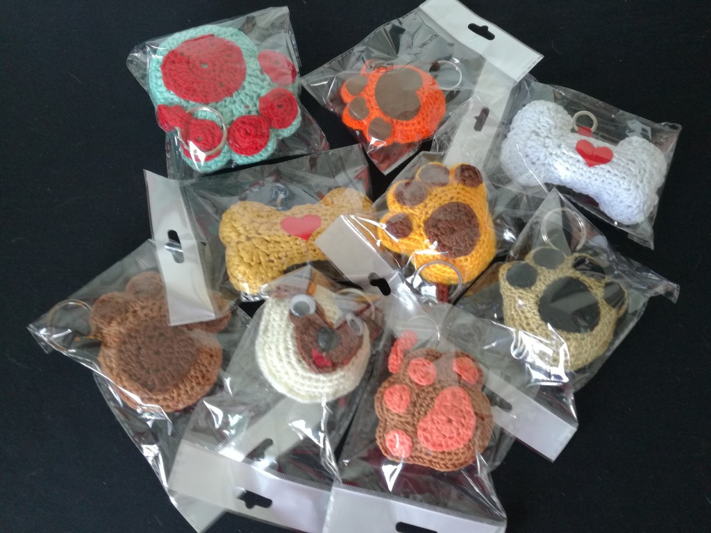 PORTACHIAVI UNCINETTO ' AMIGURUMI' MISURA GRANDE
