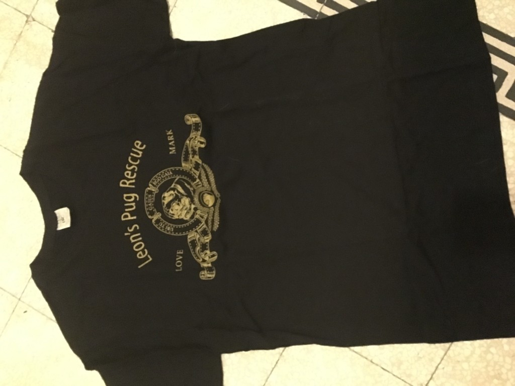 T-SHIRTS LEON'S the LOVE MARK NUMERO PEZZI DISPONIBILI: molti, taglie dal bambino alla XL - tranne la taglia L ( esaurita) contributo minimo richiesto € 25 inclusa la spedizione PER ORDINARE: Invia un'email a leonspugrescue@gmail.com , specificando ordine e indirizzo di spedizione. Invia il tuo contributo tramite bonifico bancario a: LEON S PUG RESCUE SALVACARLINO UNICREDIT ( MILANO) IT 94 D 02008 01623 000101415047 oppure puoi versare il tuo contributo utilizzando l'opzione paypal direttamente accessibile dal nostro sito internet